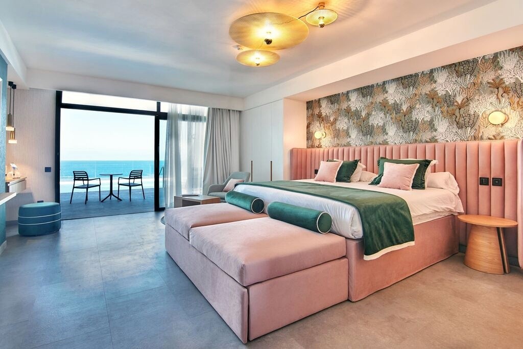 Premium-Doppelzimmer mit Meerblick und privatem Pool